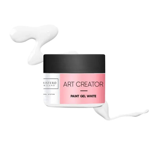 Wit kleurige paint gel - Mistero Milano
