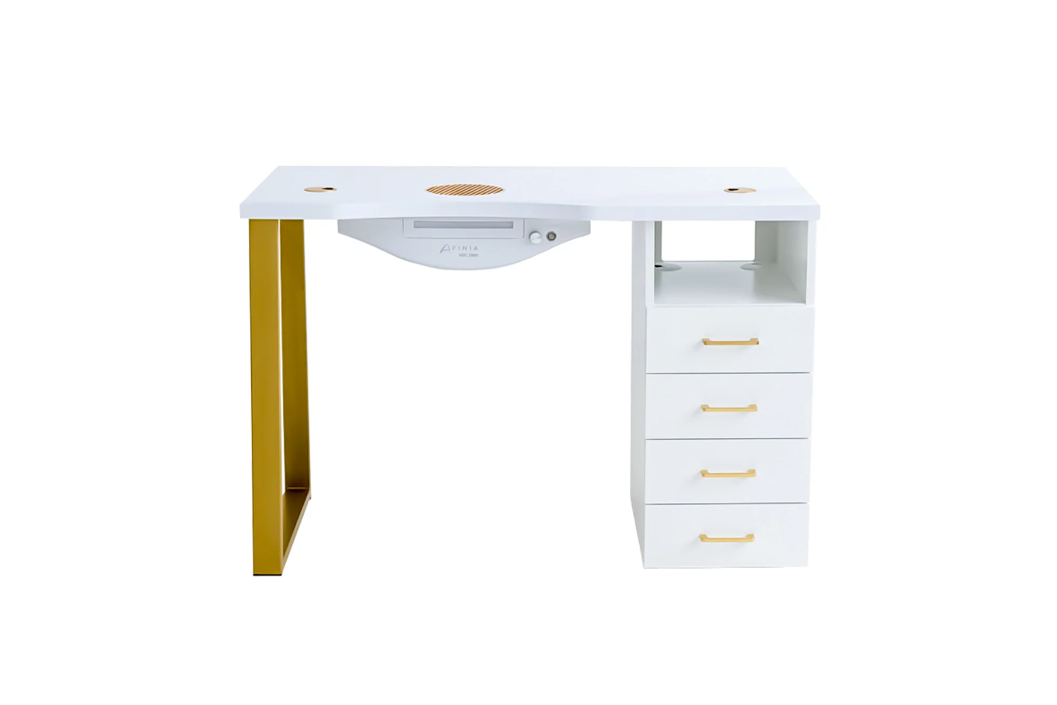 Manicure tafel Afinia - Prime goud