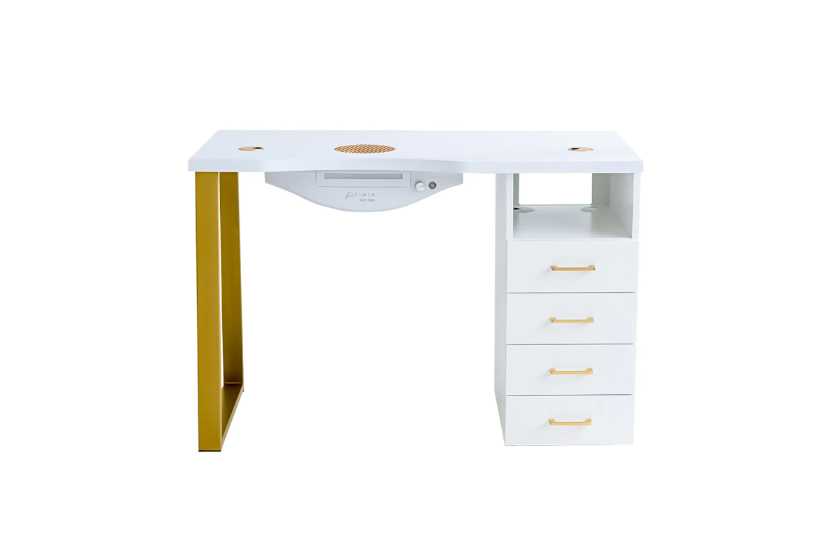Manicure table Afinia - Prime gold