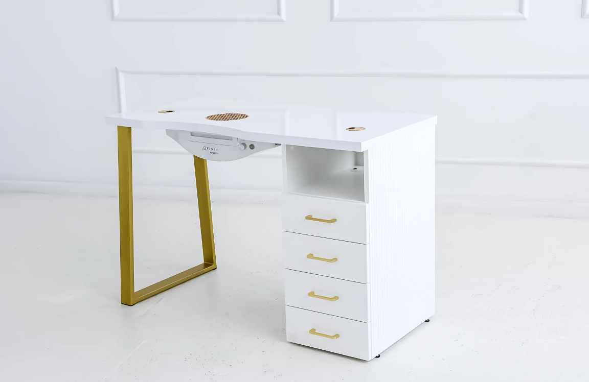 Manicure tafel Afinia - Prime goud