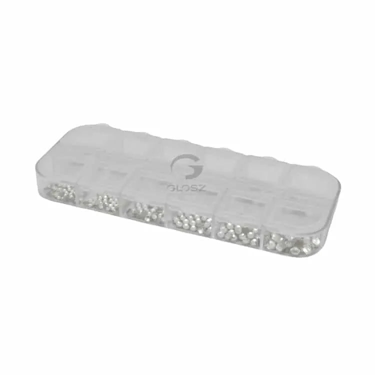 Doosje met strass steentjes crystal