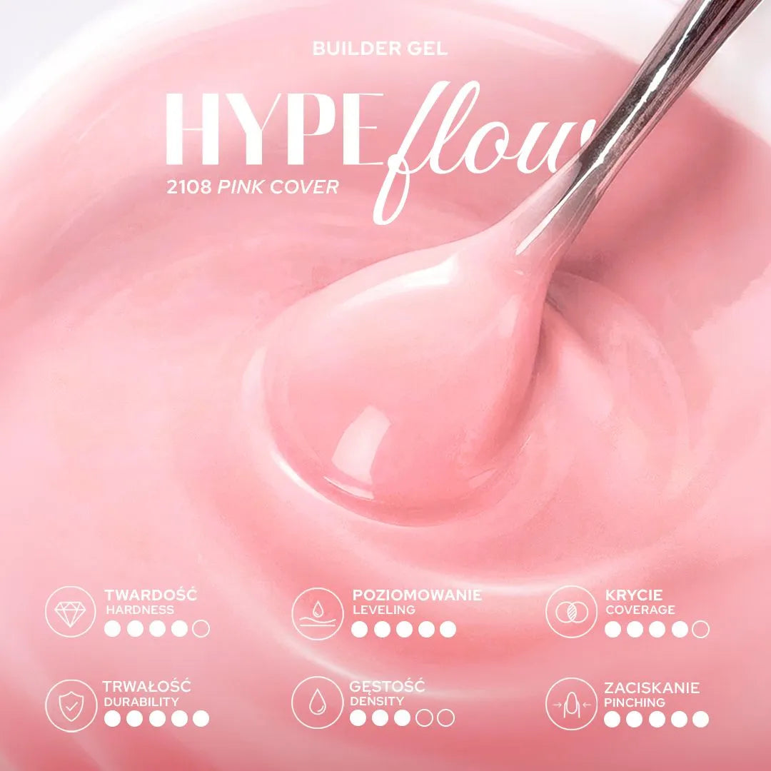 HYPE Flow Builder gel pink cover