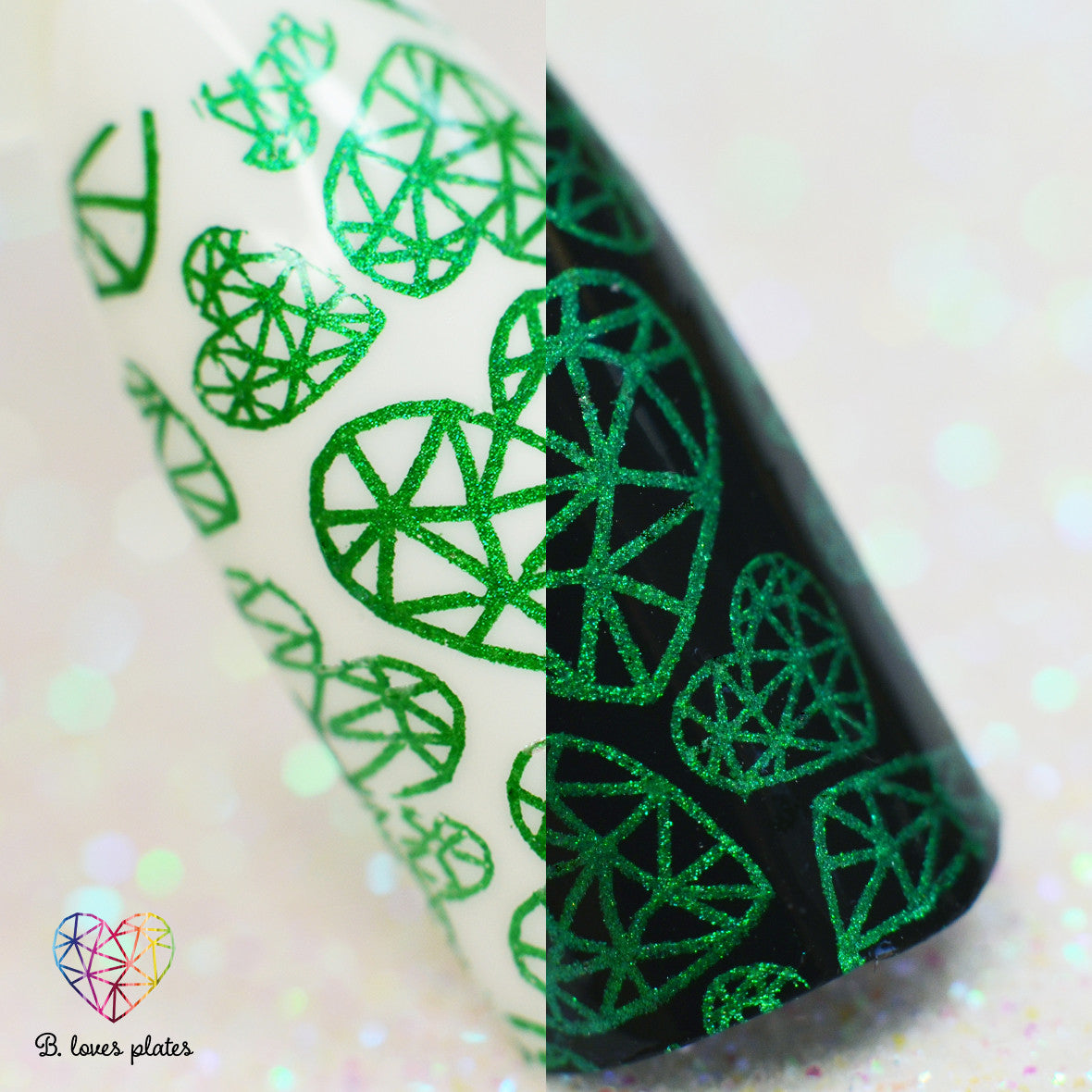 Vernis stamping vert metallic - Christmas Tree