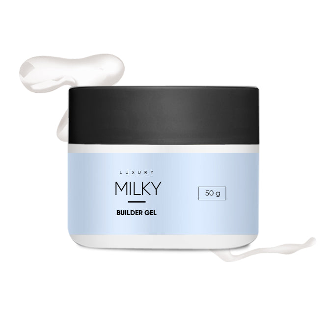 Milky builder gel