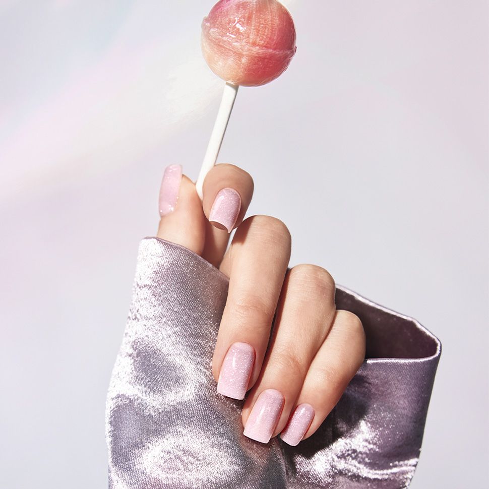 HYPE Builder gel pink sparkle 