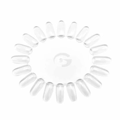 10 transparante nagelwielen