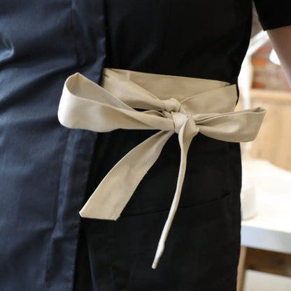 Nail stylist apron / tunic - black