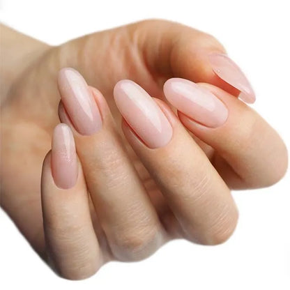 Simple shape builder gel - Cold sparkle - Voorbeeld