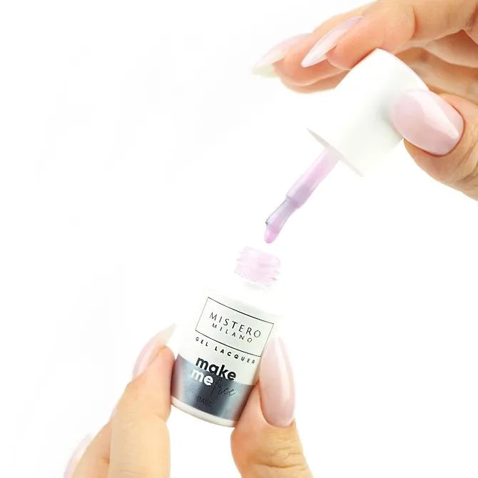 Undress me base coat violet - Hema vrije base coat - Voorbeeld van de lak