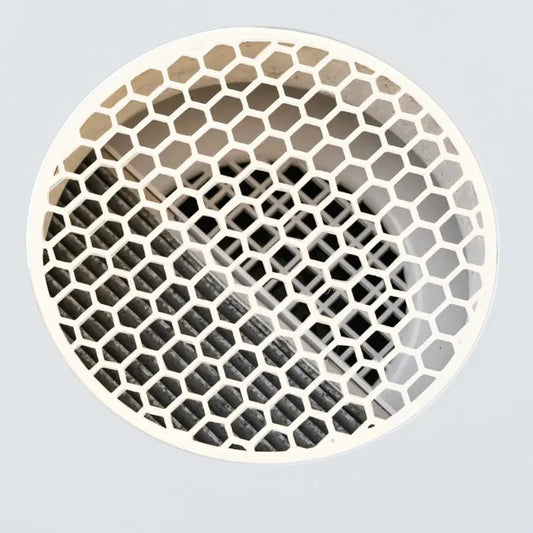 Honeycomb ventilation grille – White